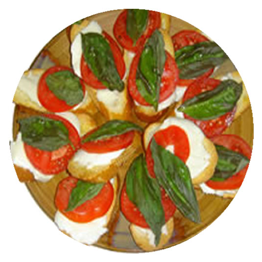 Bocconcini and Fresh Tomatoes