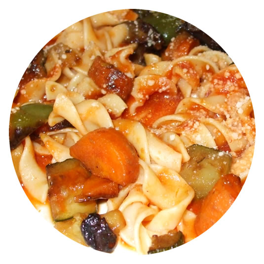 Vegetable Pasta Tomato Sauce